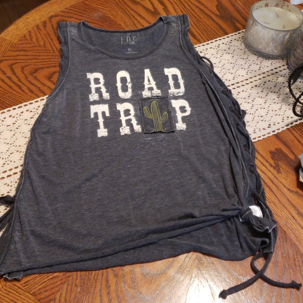 Graphic tank top